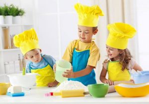 cocina con niños